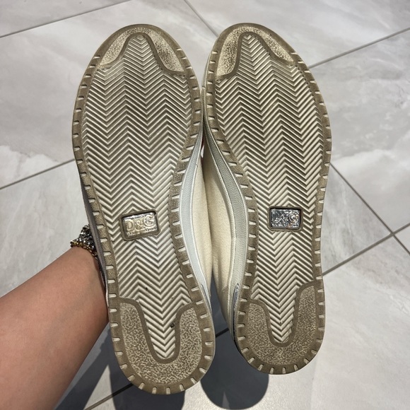 D&G WHITE CANVAS SNEAKERS - Picture 4 of 4